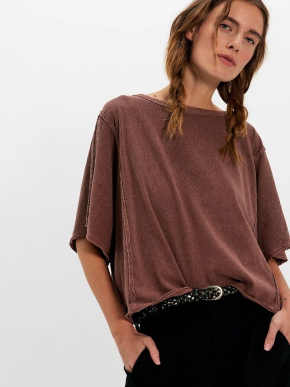 (FP-64) Free People We the Free Next Level Tee